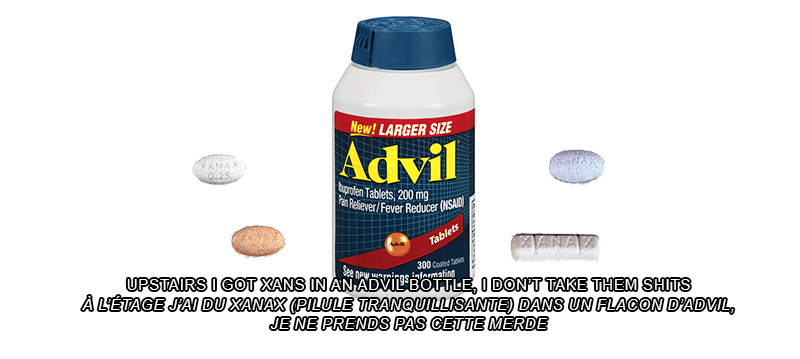 advil-xanax