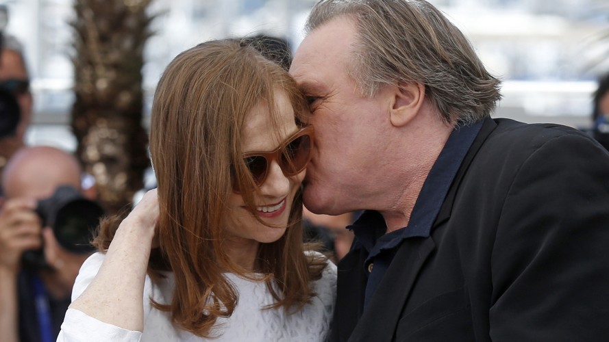Isabelle Hupert - Gerard Depardieu - Cannes 2015