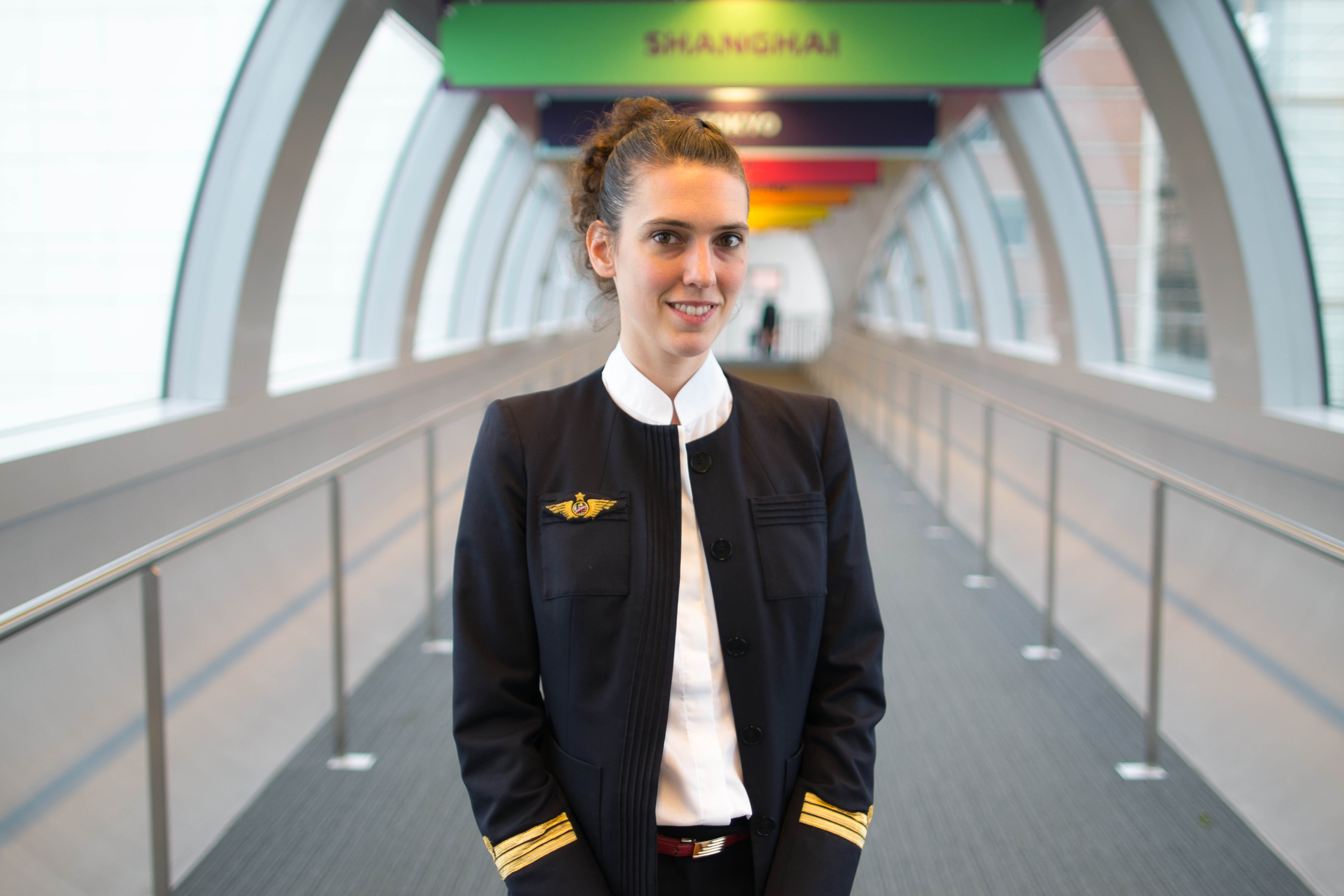 Journ e De La Femme Eleonore Moreaux Co Pilote Air France YARD