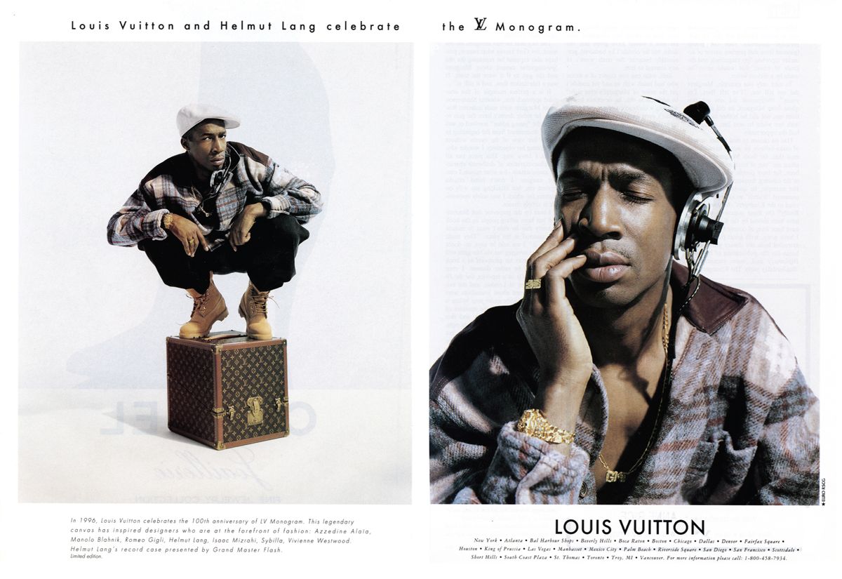 Axel Toupane styling in Louis Vuitton