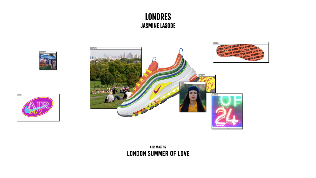 Jasmine Lasode Nike Paris On Air