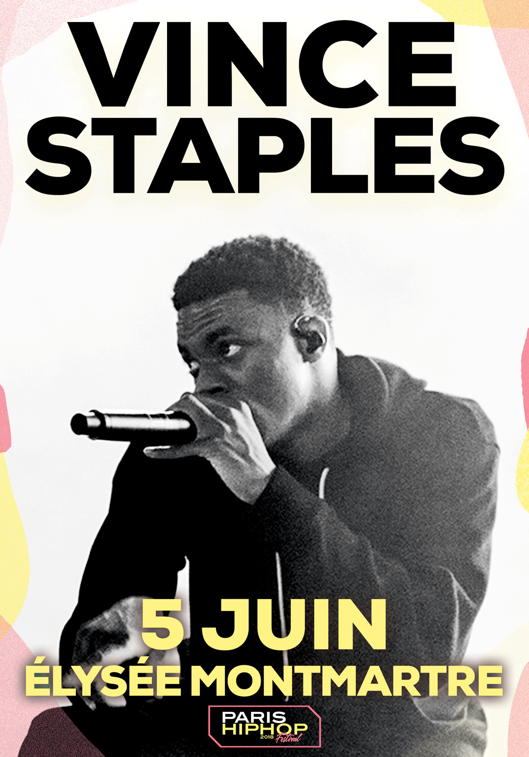 Vince Staples en concert à l'Élysée Montmartre Paris