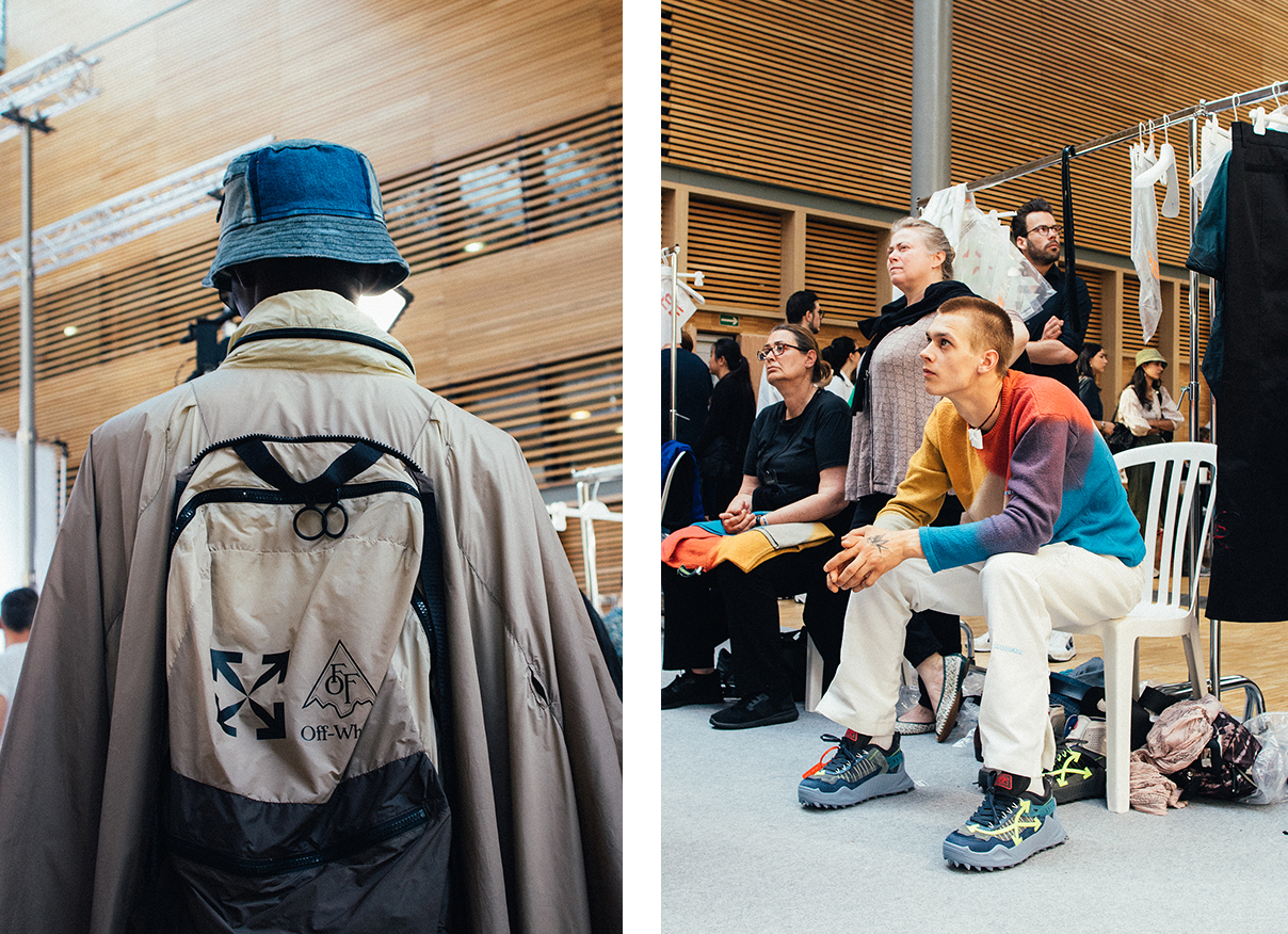 Dans les backstages du défilé Off-White avec PNL, Sheck Wes et Gigi Hadid